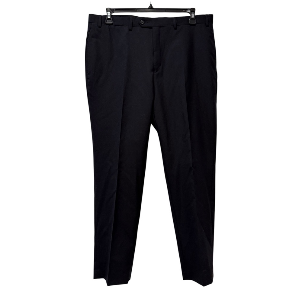Lauren‎ Ralph Lauren Dress Pants High Waist Navy Blue 40 x 29 (tag says 38 x 30)